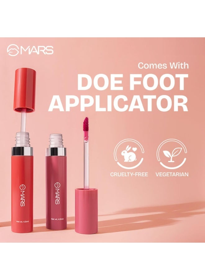 MARS Drip Lip Mist for Women (4.5 ml) (06-Cocoa Drip) | Dual Function | Buildable Color | Glossy Finish | Long-Lasting | Hydration | Light-Weight Formula | Non-Patchy Reapplication - Image 3